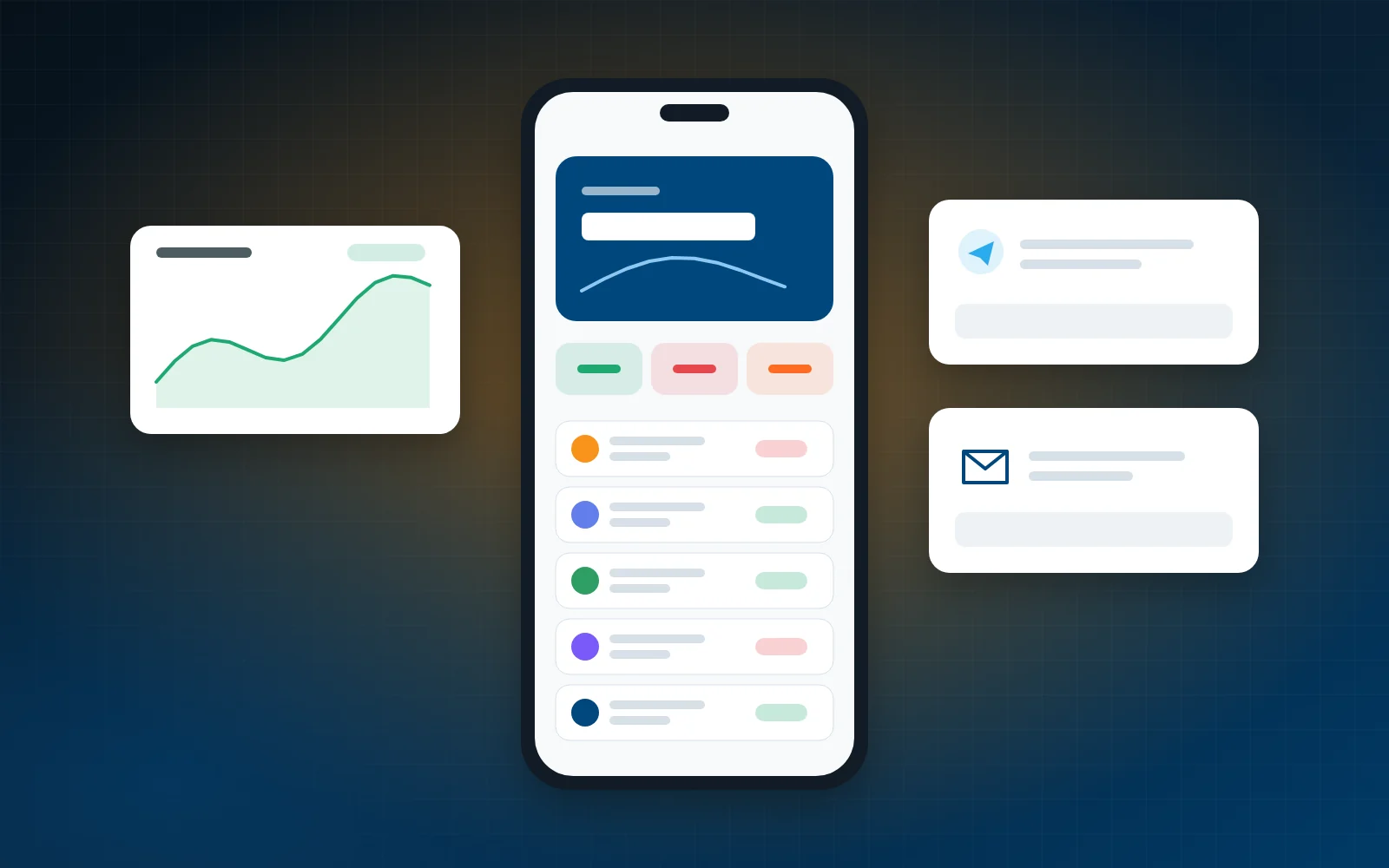 BullParrot web app interface with balance, positions and order management