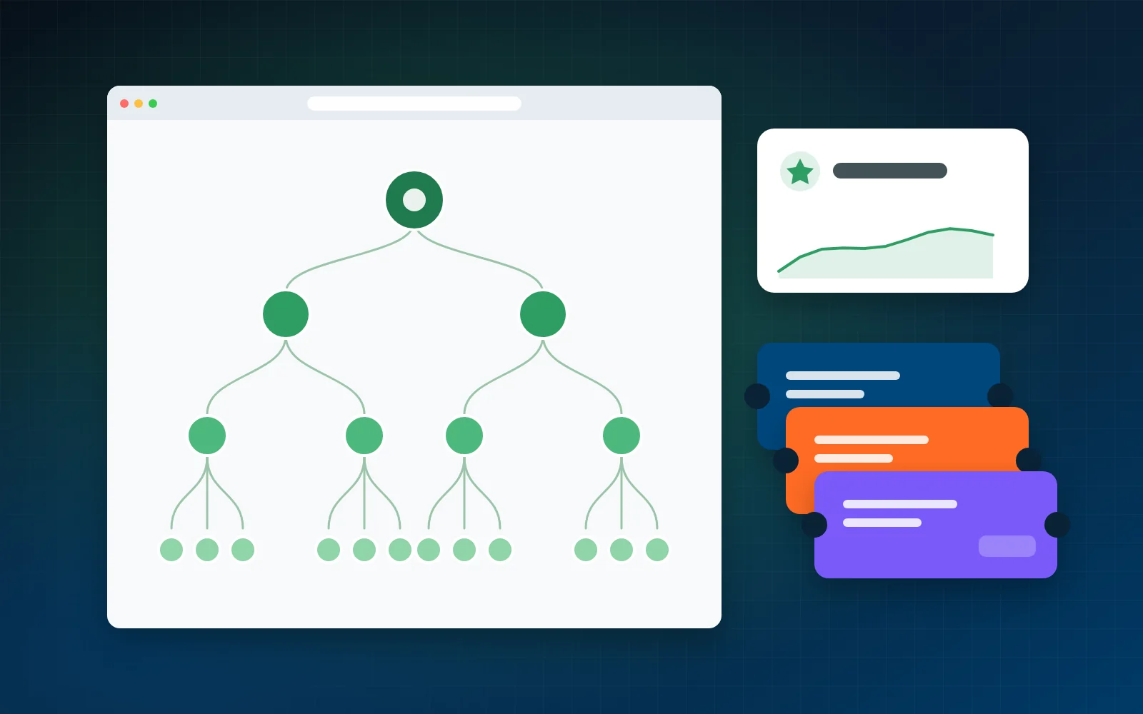 TreeLife member dashboard with network tree, club points and voucher shop